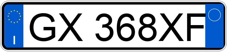 Numer rejestracyjny GX368XF posiada VOLKSWAGEN T-Cross