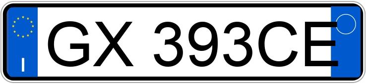 Numer rejestracyjny GX393CE posiada OPEL Corsa 6a serie Numer rejestracyjny GX393CE posiada OPEL Corsa 6a serie