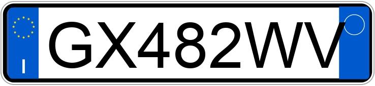 Numer rejestracyjny GX482WV posiada VOLKSWAGEN Tiguan 3a serie