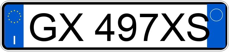 Numer rejestracyjny GX497XS posiada JEEP Compass 2a serie Numer rejestracyjny GX497XS posiada JEEP Compass 2a serie