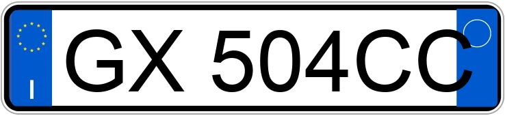 Numer rejestracyjny GX504CC posiada VOLKSWAGEN Polo 6a serie Numer rejestracyjny GX504CC posiada VOLKSWAGEN Polo 6a serie