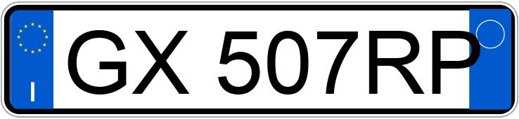 Numer rejestracyjny GX507RP posiada Ford Kuga 