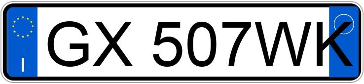 Numer rejestracyjny GX507WK posiada CITROEN C3 4a serie Numer rejestracyjny GX507WK posiada CITROEN C3 4a serie