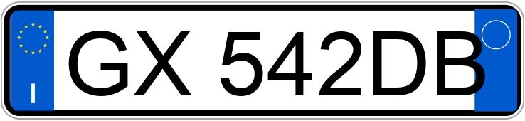 Numer rejestracyjny GX542DB posiada DACIA Sandero 3a serie