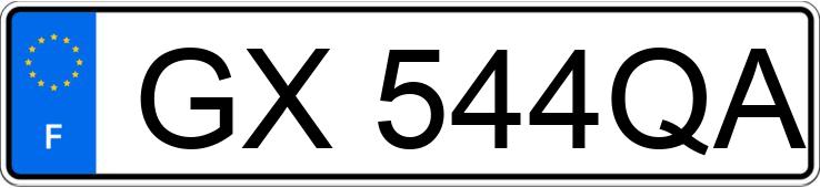 Numer rejestracyjny GX544QA posiada CITROEN C3 III