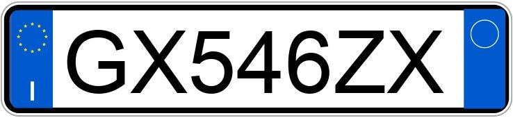 Numer rejestracyjny GX546ZX posiada TOYOTA RAV4 4a serie Numer rejestracyjny GX546ZX posiada TOYOTA RAV4 4a serie