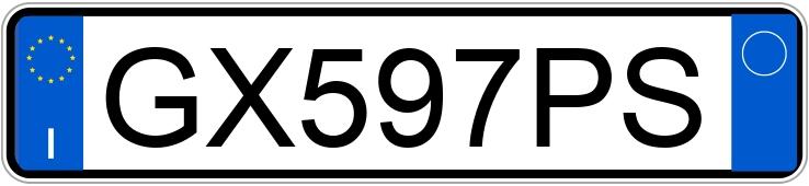 Numer rejestracyjny GX597PS posiada VOLKSWAGEN Tiguan 3a serie