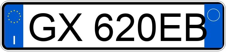 Numer rejestracyjny GX620EB posiada CUPRA Formentor