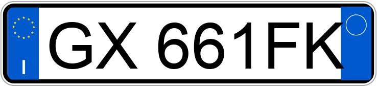 Numer rejestracyjny GX661FK posiada AUDI A7 2a serie Numer rejestracyjny GX661FK posiada AUDI A7 2a serie