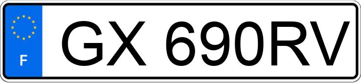 Numer rejestracyjny GX690RV posiada FIAT 600 III Numer rejestracyjny GX690RV posiada FIAT 600 III
