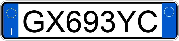 Numer rejestracyjny GX693YC posiada CUPRA Formentor