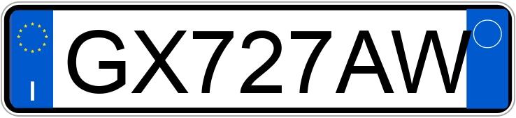 Numer rejestracyjny GX727AW posiada RENAULT Captur 2a serie Numer rejestracyjny GX727AW posiada RENAULT Captur 2a serie