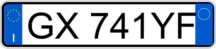 Numer rejestracyjny GX741YF posiada BMW iX1 Numer rejestracyjny GX741YF posiada BMW iX1