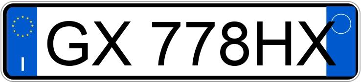 Numer rejestracyjny GX778HX posiada BMW S. 5 Numer rejestracyjny GX778HX posiada BMW S. 5