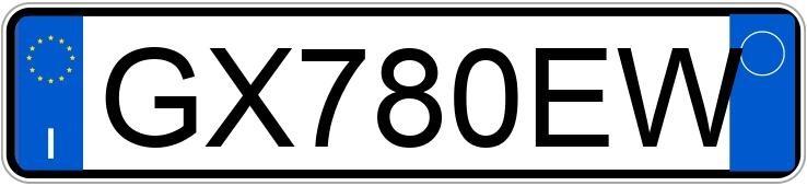 Numer rejestracyjny GX780EW posiada AUDI Q3 2a serie Numer rejestracyjny GX780EW posiada AUDI Q3 2a serie