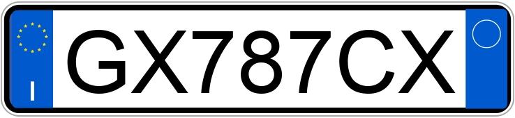 Numer rejestracyjny GX787CX posiada HYUNDAI Getz