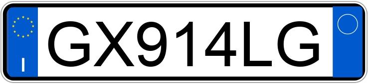 Numer rejestracyjny GX914LG posiada FIAT Panda Cross