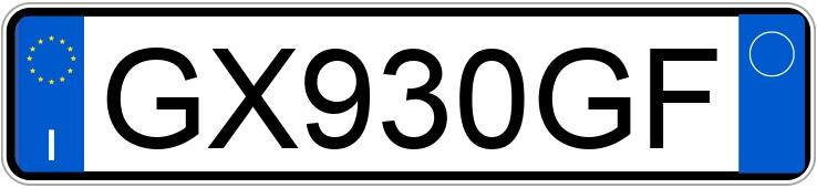 Numer rejestracyjny GX930GF posiada FORD Puma Numer rejestracyjny GX930GF posiada FORD Puma