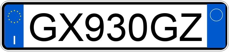 Numer rejestracyjny GX930GZ posiada VOLKSWAGEN T-Roc