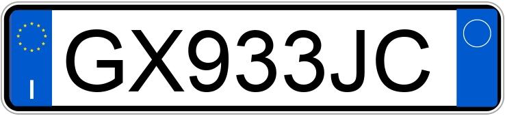 Numer rejestracyjny GX933JC posiada CITROEN C3 4a serie