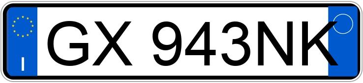 Numer rejestracyjny GX943NK posiada FIAT Panda Cross Numer rejestracyjny GX943NK posiada FIAT Panda Cross