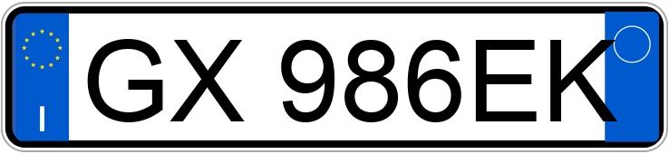 Numer rejestracyjny GX986EK posiada MERCEDES GLA Numer rejestracyjny GX986EK posiada MERCEDES GLA