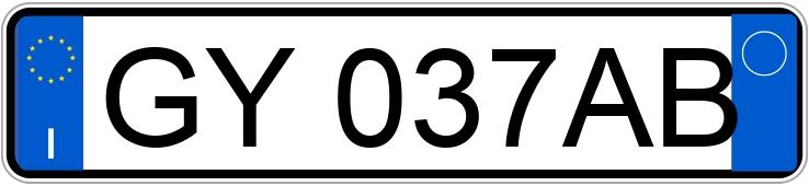 Numer rejestracyjny GY037AB posiada VOLKSWAGEN Golf 7a serie