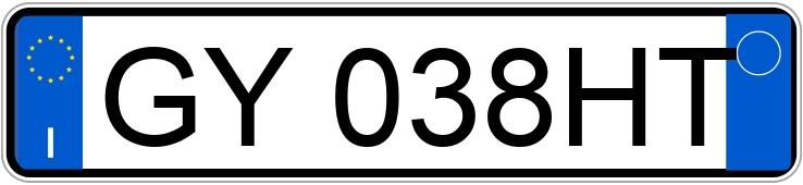 Numer rejestracyjny GY038HT posiada PEUGEOT 3008