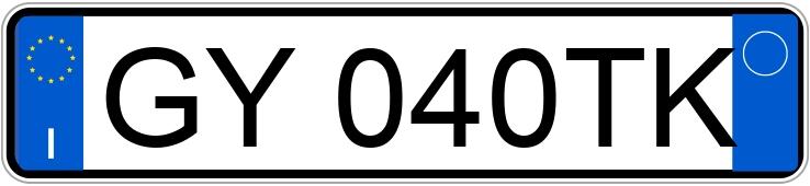 Numer rejestracyjny GY040TK posiada PEUGEOT 208 2a serie Numer rejestracyjny GY040TK posiada PEUGEOT 208 2a serie