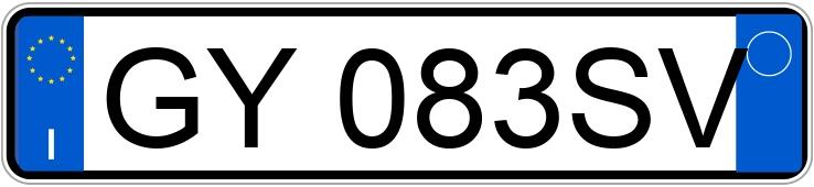 Numer rejestracyjny GY083SV posiada KIA Picanto 3as.