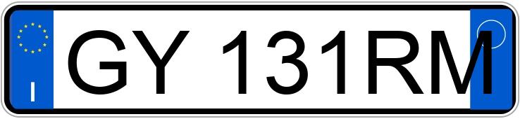 Numer rejestracyjny GY131RM posiada CITROEN C3 4a serie