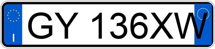 Numer rejestracyjny GY136XW posiada NISSAN Qashqai 3a serie