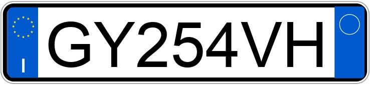 Numer rejestracyjny GY254VH posiada TESLA Model Y Numer rejestracyjny GY254VH posiada TESLA Model Y