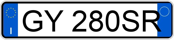 Numer rejestracyjny GY280SR posiada CITROEN C3 4a serie Numer rejestracyjny GY280SR posiada CITROEN C3 4a serie