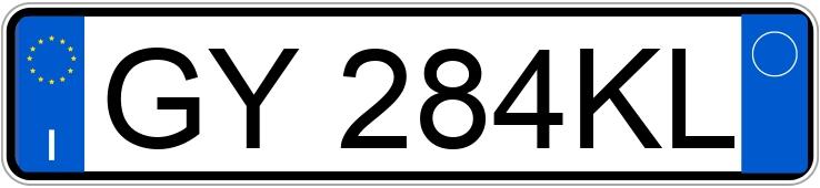 Numer rejestracyjny GY284KL posiada KIA Sportage 5a serie Numer rejestracyjny GY284KL posiada KIA Sportage 5a serie