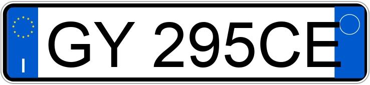 Numer rejestracyjny GY295CE posiada CITROEN C3 4a serie
