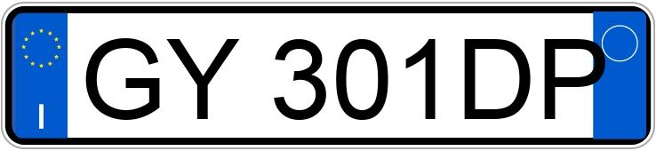 Numer rejestracyjny GY301DP posiada DACIA Duster 3a serie