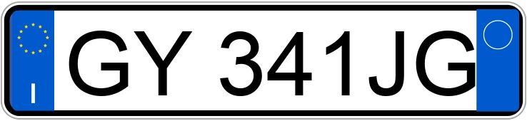 Numer rejestracyjny GY341JG posiada FIAT Punto Evo