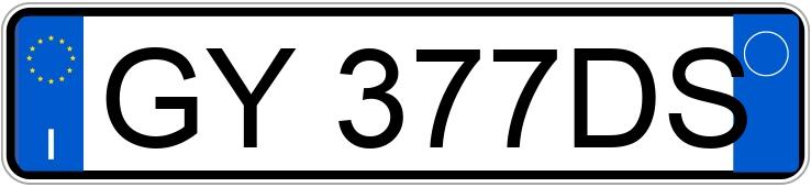 Numer rejestracyjny GY377DS posiada FERRARI Roma Numer rejestracyjny GY377DS posiada FERRARI Roma