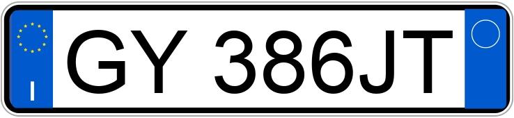 Numer rejestracyjny GY386JT posiada MERCEDES GLC Coupe