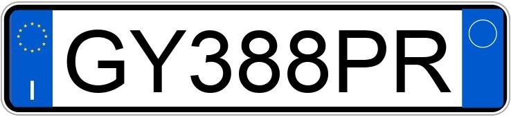 Numer rejestracyjny GY388PR posiada ALFA ROMEO Stelvio Numer rejestracyjny GY388PR posiada ALFA ROMEO Stelvio