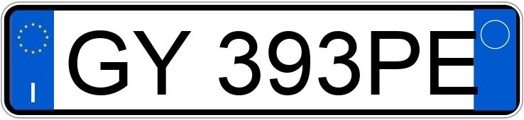 Numer rejestracyjny GY393PE posiada MERCEDES Classe A Numer rejestracyjny GY393PE posiada MERCEDES Classe A