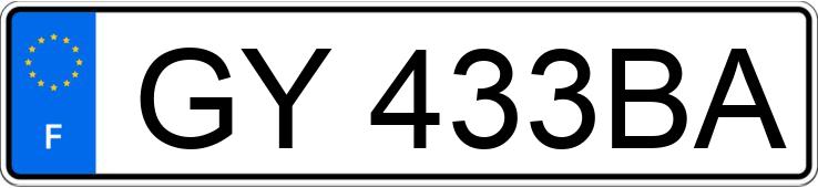 Numer rejestracyjny GY433BA posiada HYUNDAI TUCSON IV