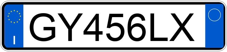 Numer rejestracyjny GY456LX posiada OPEL Corsa 6a serie Numer rejestracyjny GY456LX posiada OPEL Corsa 6a serie