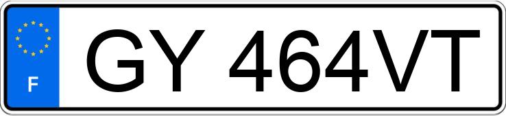 The registration number GY464VT has MERCEDES CLASSE C V