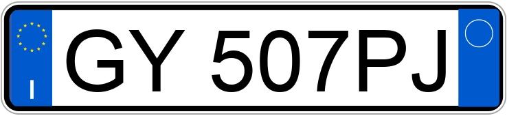 Numer rejestracyjny GY507PJ posiada TESLA Model 3 Numer rejestracyjny GY507PJ posiada TESLA Model 3