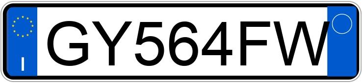 Numer rejestracyjny GY564FW posiada AUDI Q8