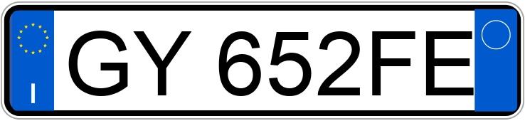 Numer rejestracyjny GY652FE posiada AUDI Q2