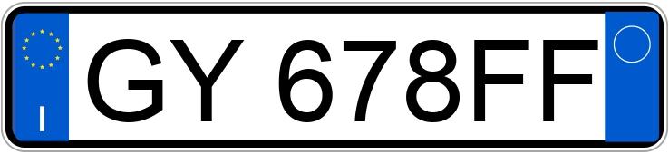 Numer rejestracyjny GY678FF posiada AUDI TT 2a serie
