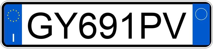 Numer rejestracyjny GY691PV posiada FIAT Tipo Numer rejestracyjny GY691PV posiada FIAT Tipo